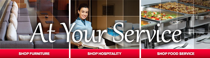 Shop Furniture, Shop Hospitality, Shop Food Service