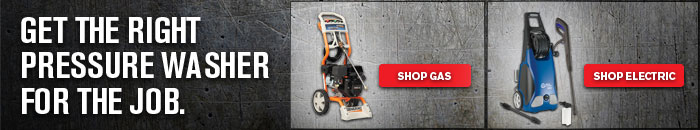Pressure Washers Gas and Electric Pressure Washers Gas and Electric