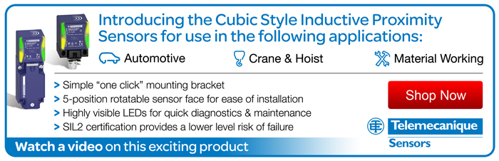 Introducing the Cubic Style Inductive Proximity Sensors - Shop Now Introducing the Cubic Style Inductive Proximity Sensors - Shop Now