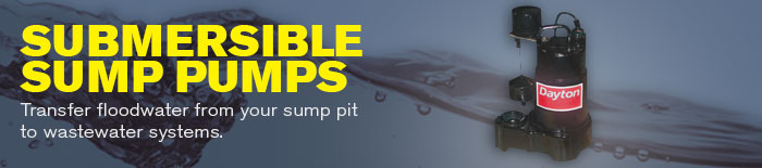 Dayton Submersible Sump Pumps Dayton Submersible Sump Pumps
