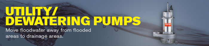 Dayton Utility Dewatering Pump Dayton Utility Dewatering Pumps