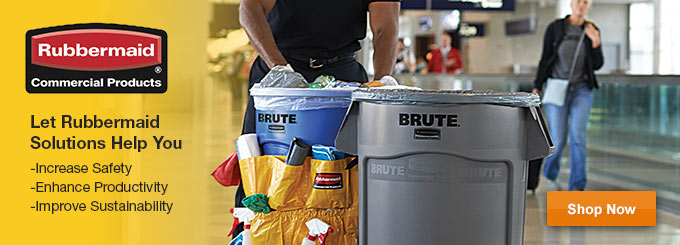 Let Rubbermaid Solutions Help You.