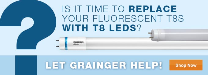 Let us help you make the switch to T8 LEDs.