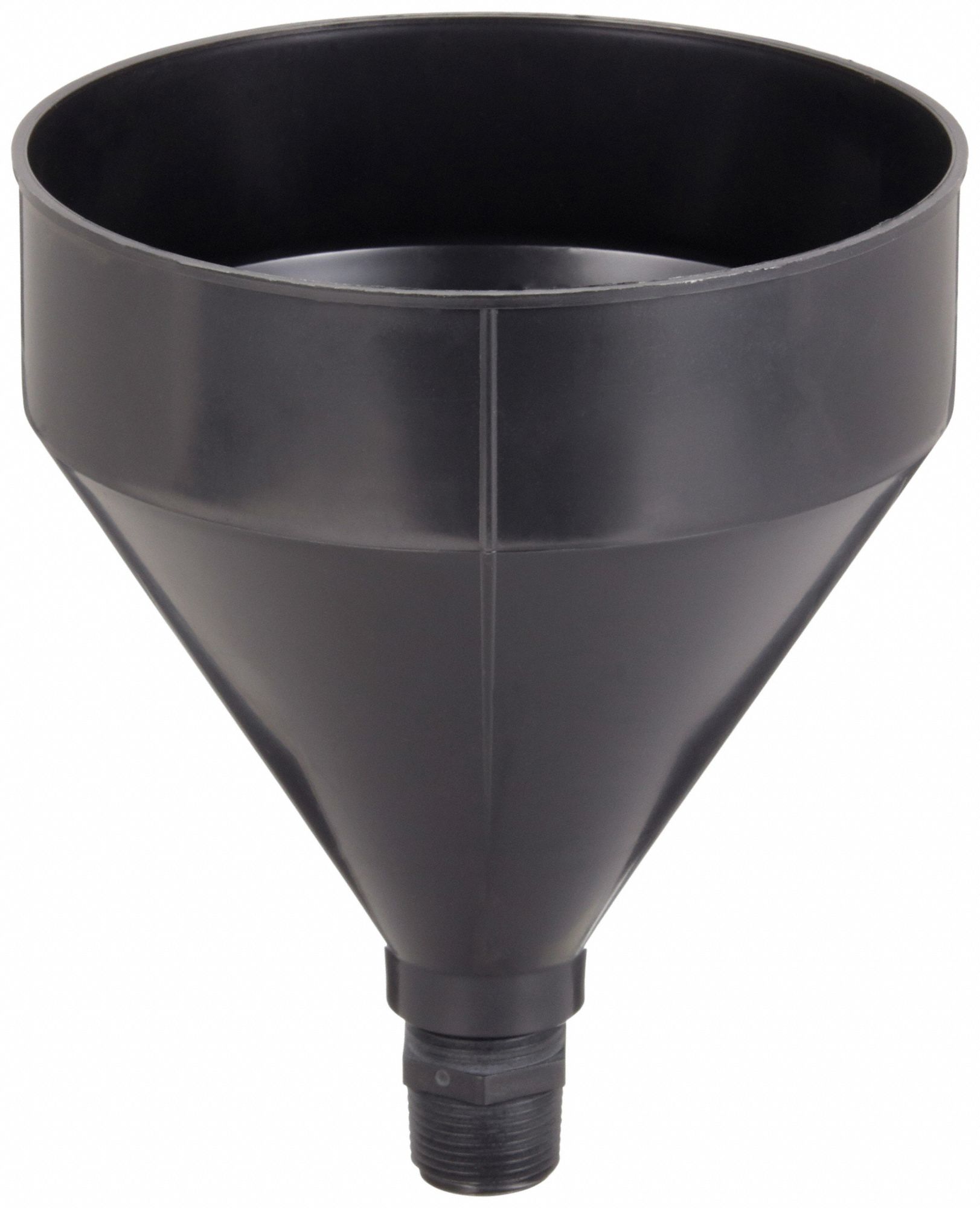 FUNNEL KING No Lid Black Drum Funnel 10G575 32410 Grainger