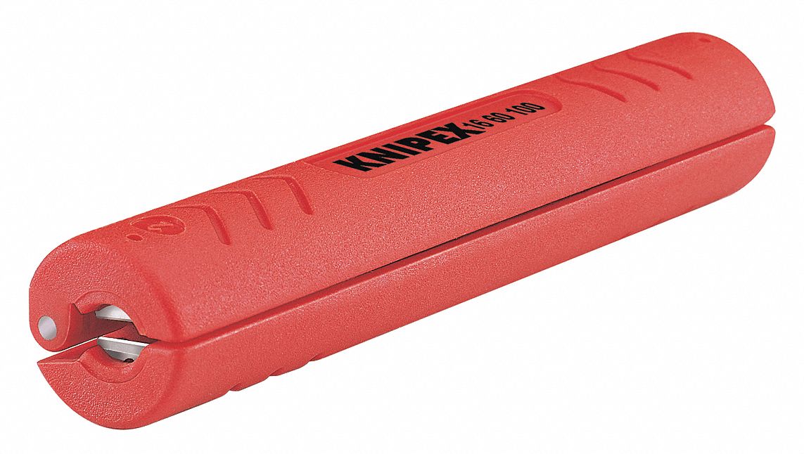 KNIPEX 7 1 2 Cable Stripper 5 32 To 19 64 Capacity 10U110 16 60