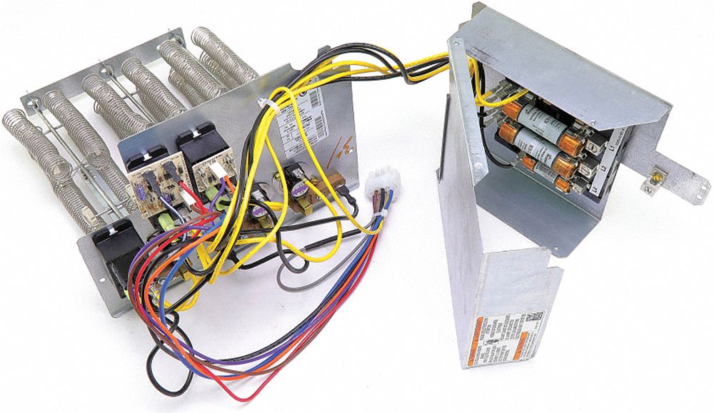 CARRIER Electric Heat Kit, 15kW, 1Phase, Fused, Fits Brand Carrier