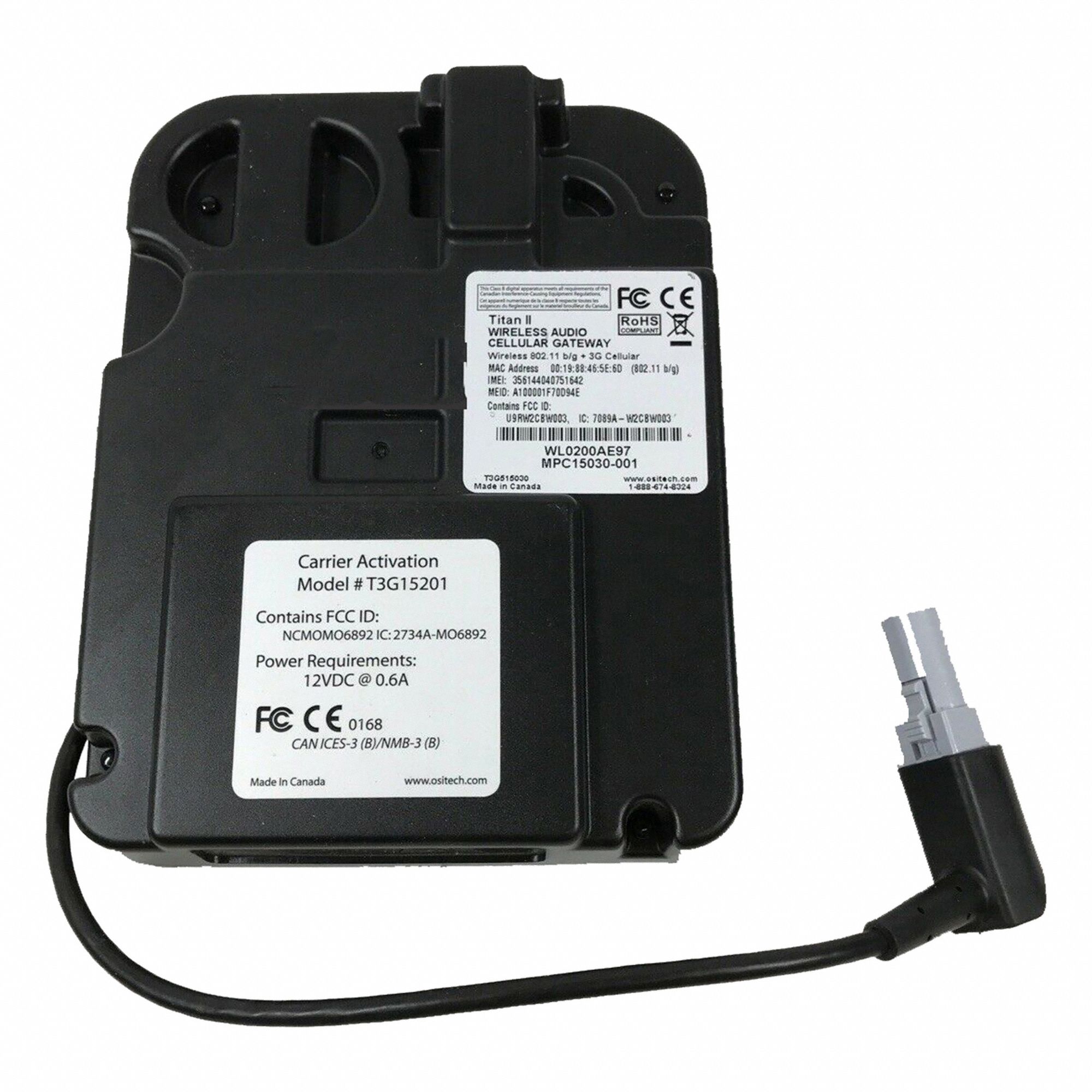 Stryker Physio Control Lifepak Dc Input Battery Charger Battery