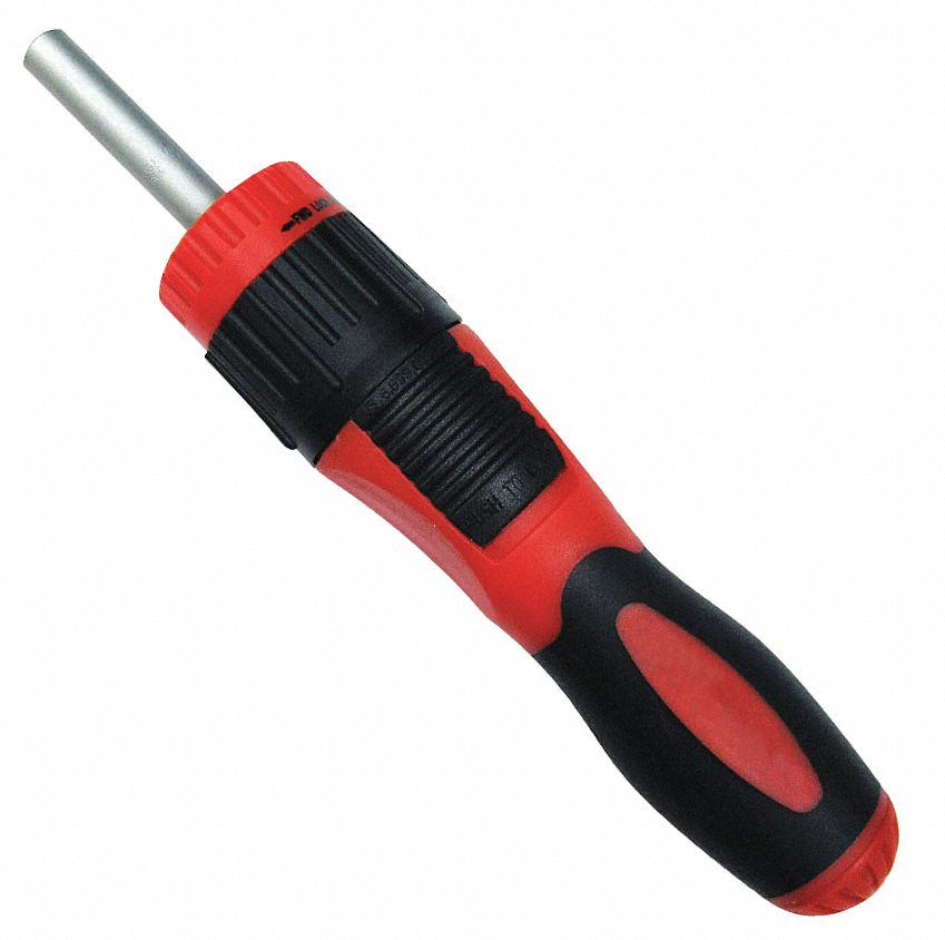 WESTWARD MultiBit Screwdriver 9Pc., 8in1, General Purpose, 91/2