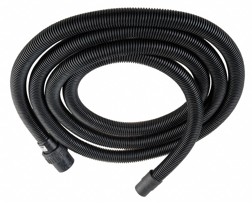 NILFISK AntiStatic Vacuum Hose, 1 1/4 in Hose Dia., 16 ft Hose Length
