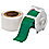 Green/ClearPolyester Print On Demand Floor Labels, 100 ft. Length, 2-1/4