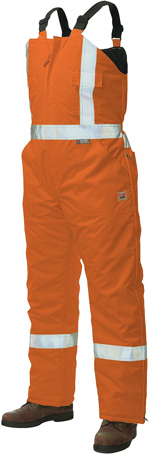 TOUGH DUCK SALOPETTE DOUBLEE SIGNALEUR CSA Pantalons Salopettes Et