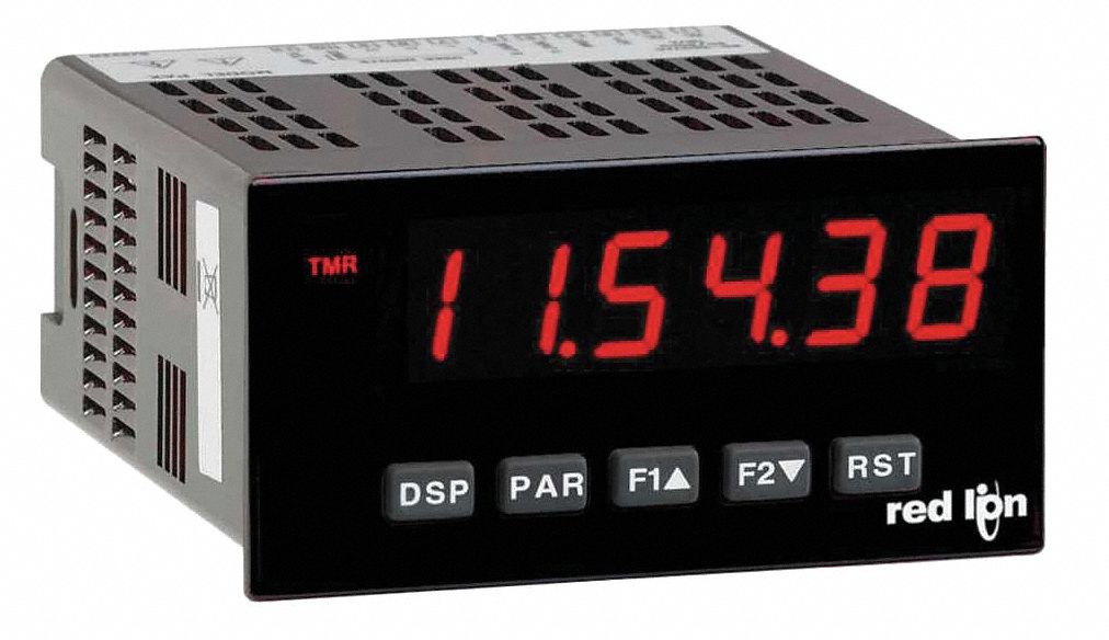 Preset Clock/Timer Red Display VAC