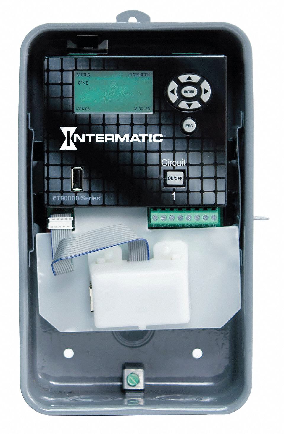 INTERMATIC Electronic Timer, Astro 365 Days, Number of Channels 1, SPDT