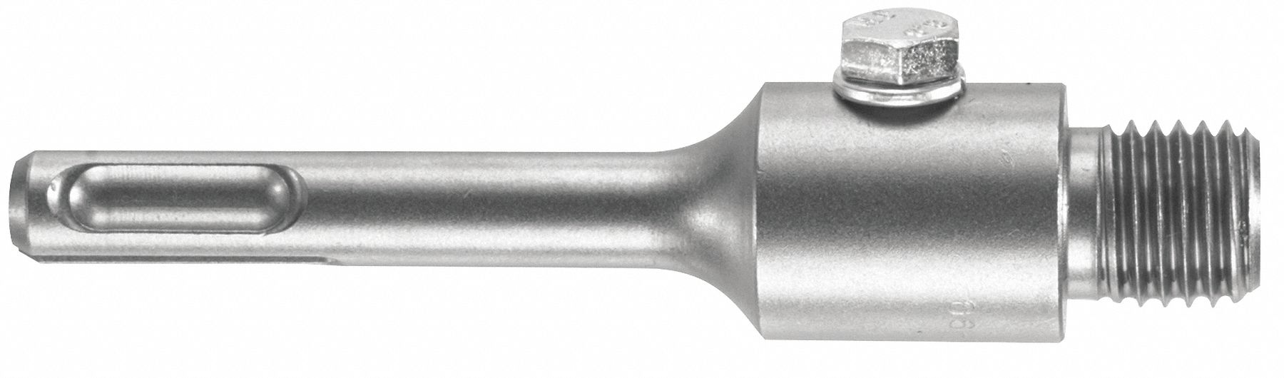 BOSCH Two Piece Core Bit Shank, SDS Plus, 4 in Overall Length