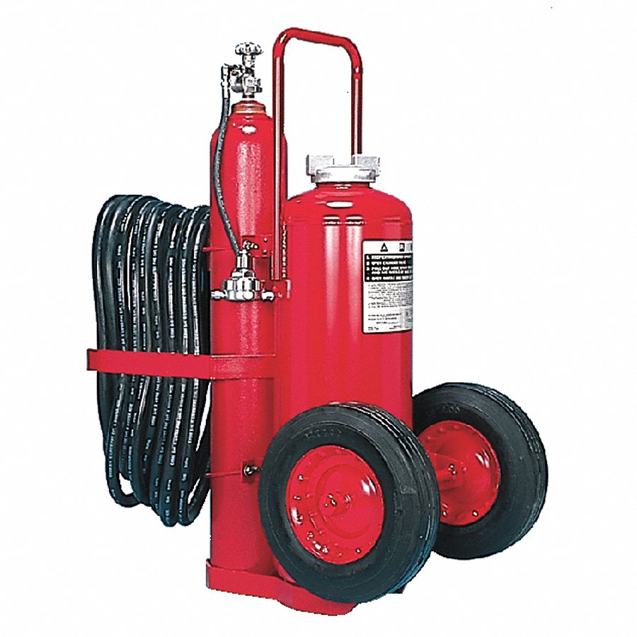 Amerex Dry Chemical Abc Class Wheeled Fire Extinguisher With Lb Capacity And Sec