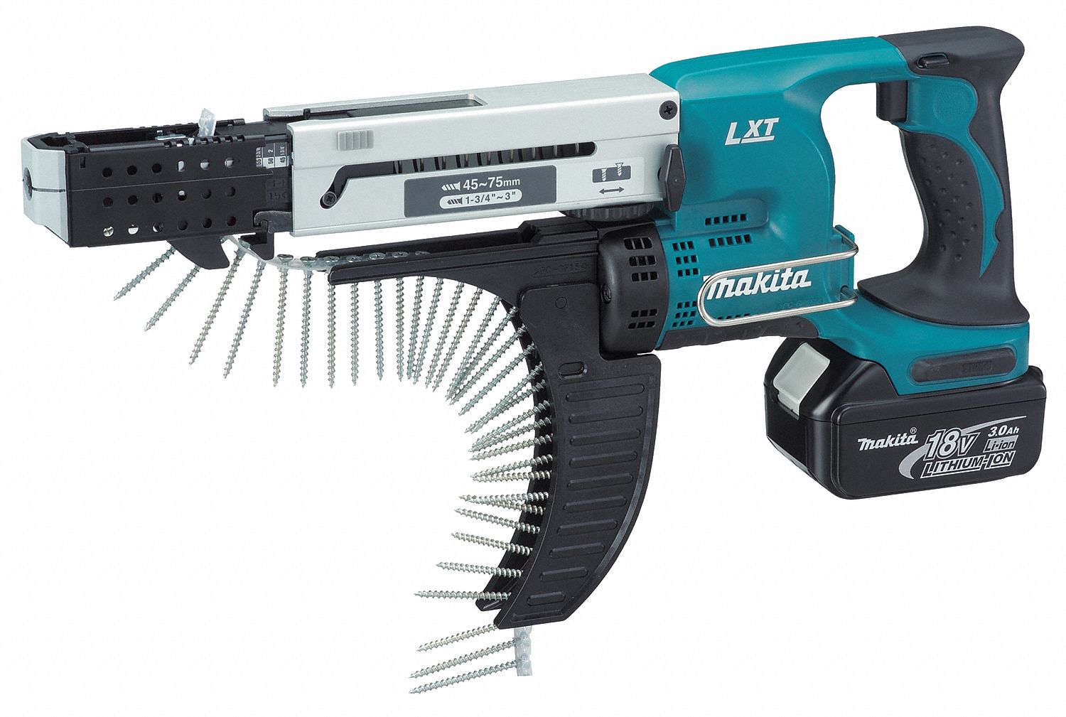 MAKITA Cordless Screwgun Kit, Cordless, 1/4 in Hex Drive Size, 4,000