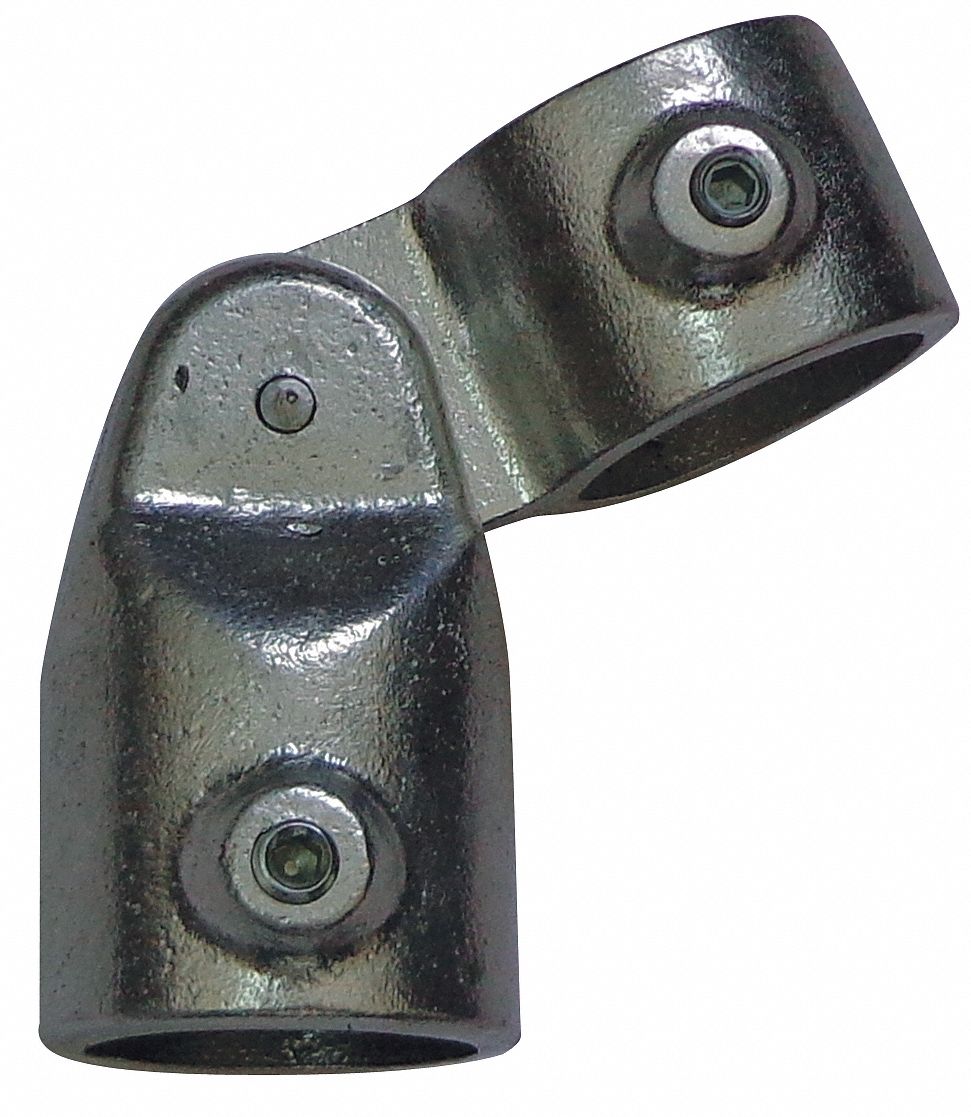 GRAINGER APPROVED Aluminum Structural Fitting, 11/4 Nominal Pipe Size