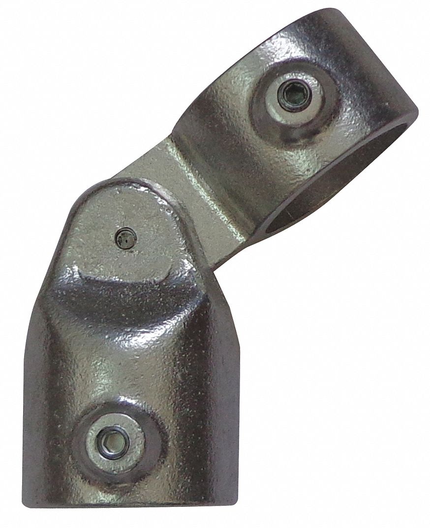 GRAINGER APPROVED Aluminum Structural Fitting, 2 in Nominal Pipe Size (In.), 2.375 in Dia