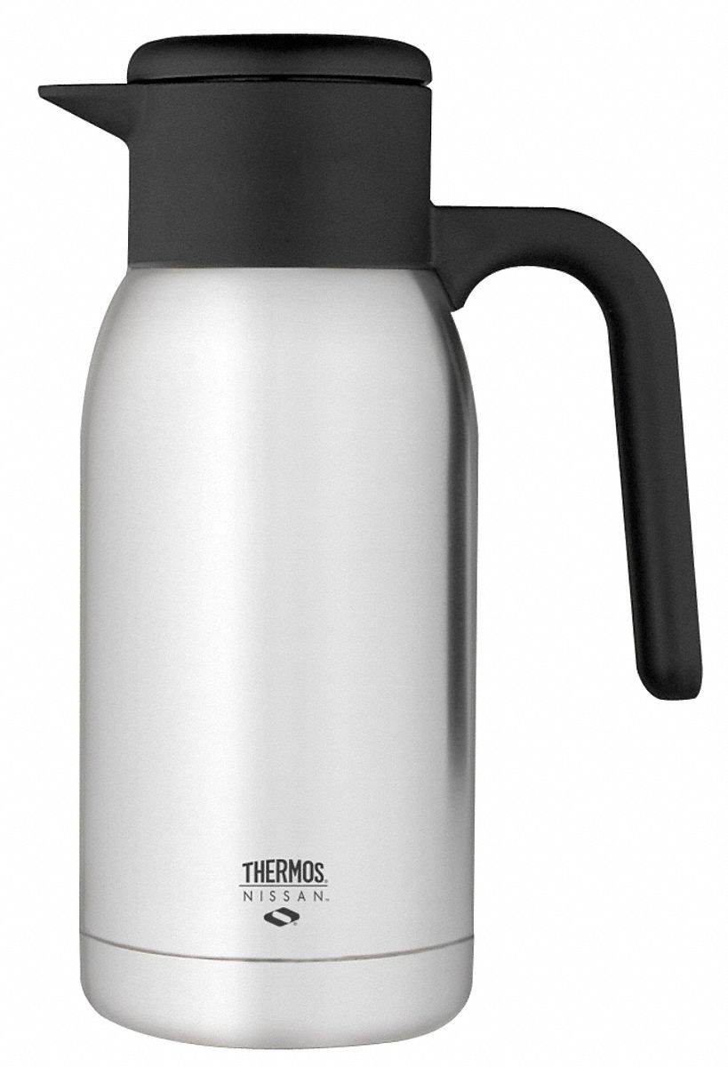 THERMOS Vacuum Insulated Carafe, Twist Lid, 34 oz 14L901TGM10SC