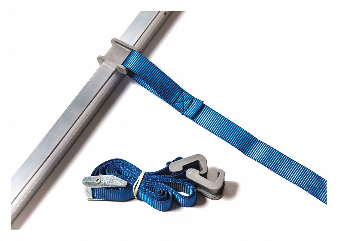 GRAINGER APPROVED Cargo Strap for Hand Trucks, 1 1/2 in x 2 in x 100 in