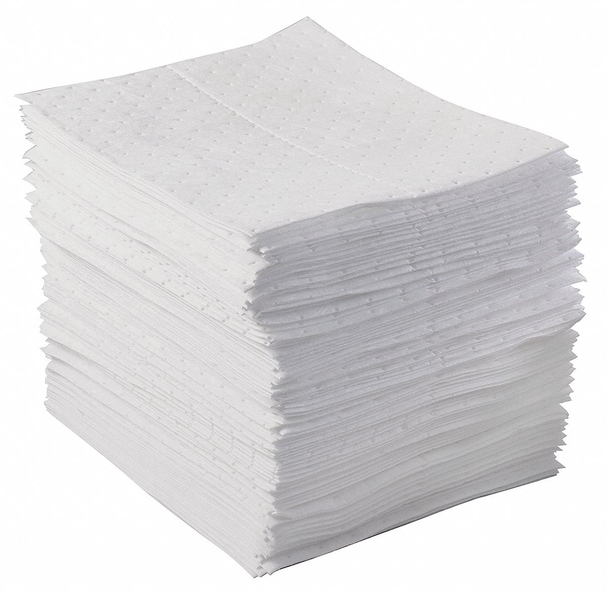 Absorbent Pads,White,17 In. L,PK100