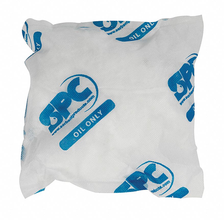 Polypropylene Absorbent Pillow, Fluids Absorbed: Oil Only / Petroleum, 10