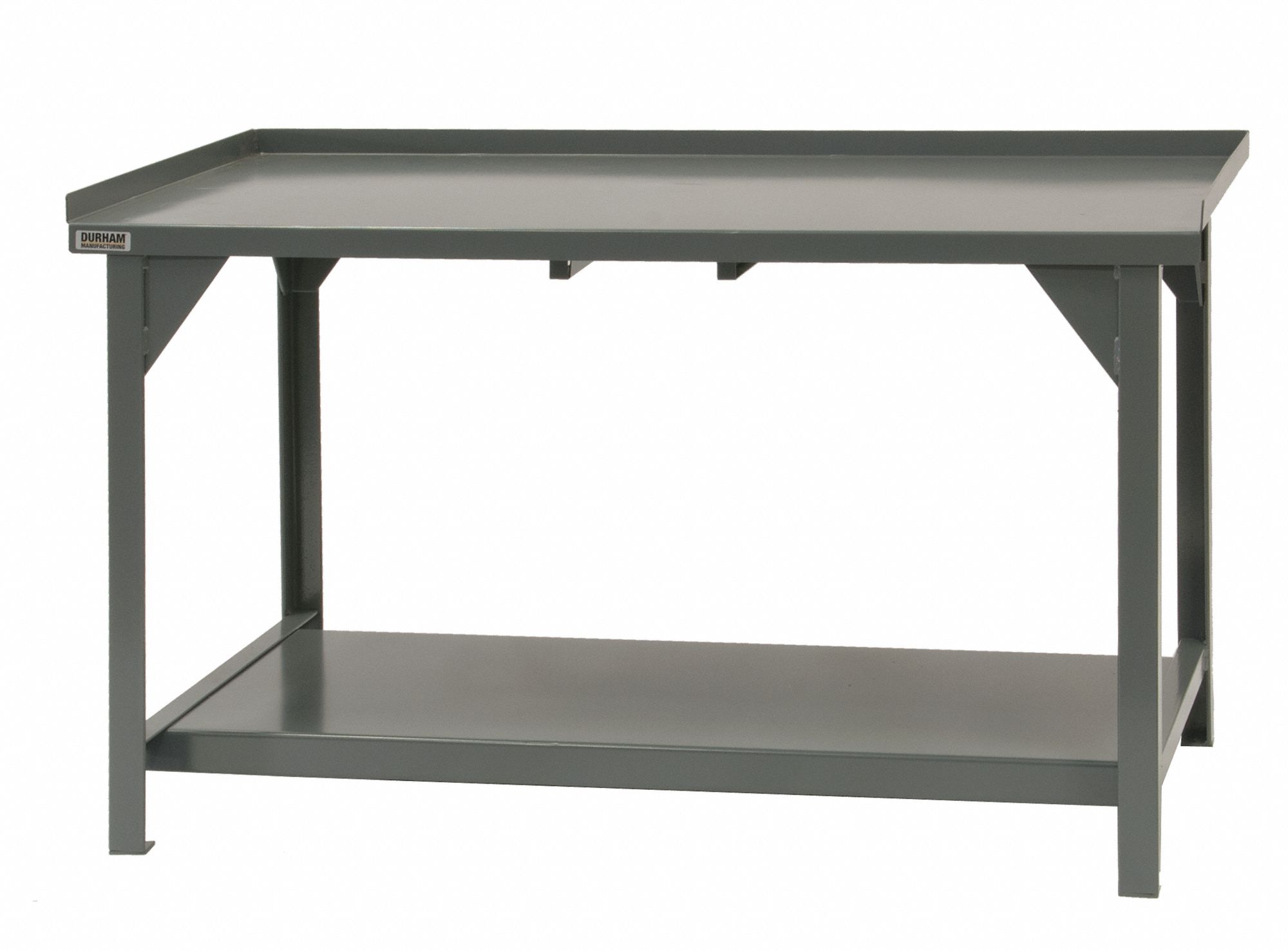 DURHAM MFG Workbench, Steel, 30 in Depth, 34 in Height, 60 in Width