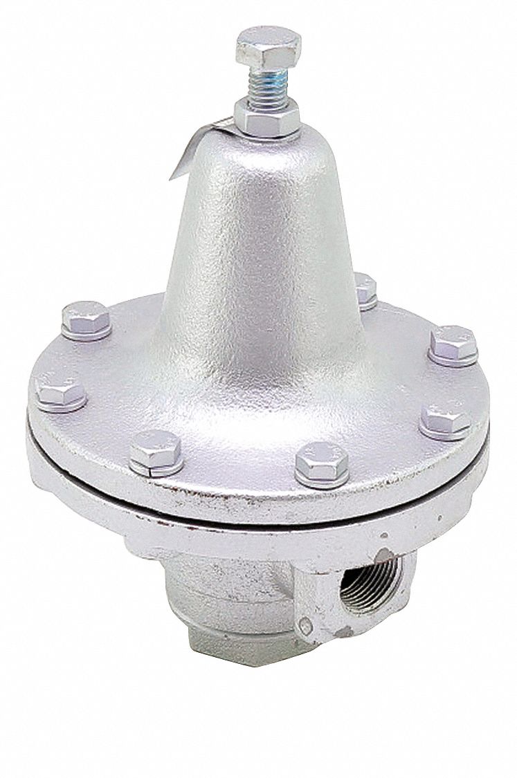 WATTS Regulator, Steam Pressure, 30 to 140 psi, 3/4", Fits Brand Watts