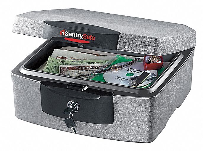 Sentry Safe Fire Safe Chest 0 36 Cu Ft Charcoal Gray