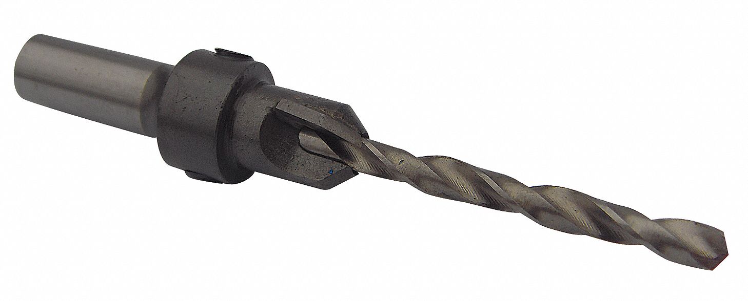 WESTWARD Countersink Router Bit For No.10 Wood Screw 16Y61516Y615 Grainger