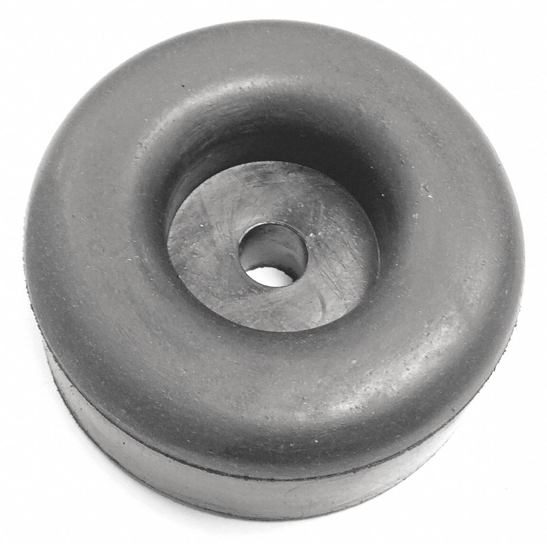 GRAINGER APPROVED Rubber, Bumper, 21/2 in Base Dia., 1 in Height, PK 5