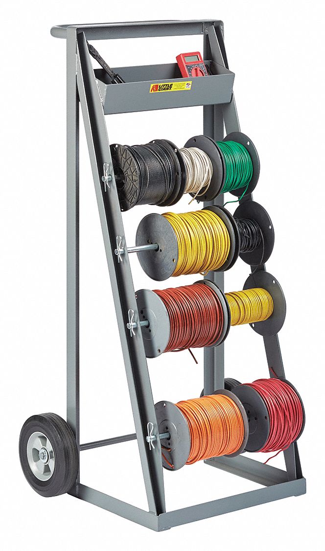 GRAINGER APPROVED Wire Reel Caddy,4 Spindles,45x24x22 19C204RT48S Grainger
