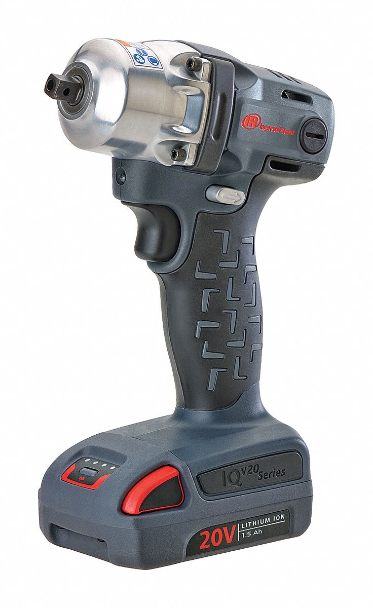 INGERSOLL RAND 1/2" Cordless Impact Wrench, 20.0 Voltage, 160 ft.lb