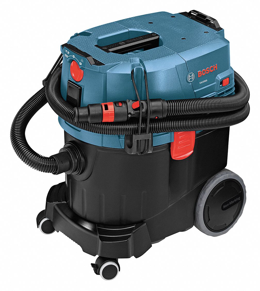 BOSCH 9 gal. VAC Wet/Dry Vacuum, 9.5 Amps, HEPA Filter Type 19TT54