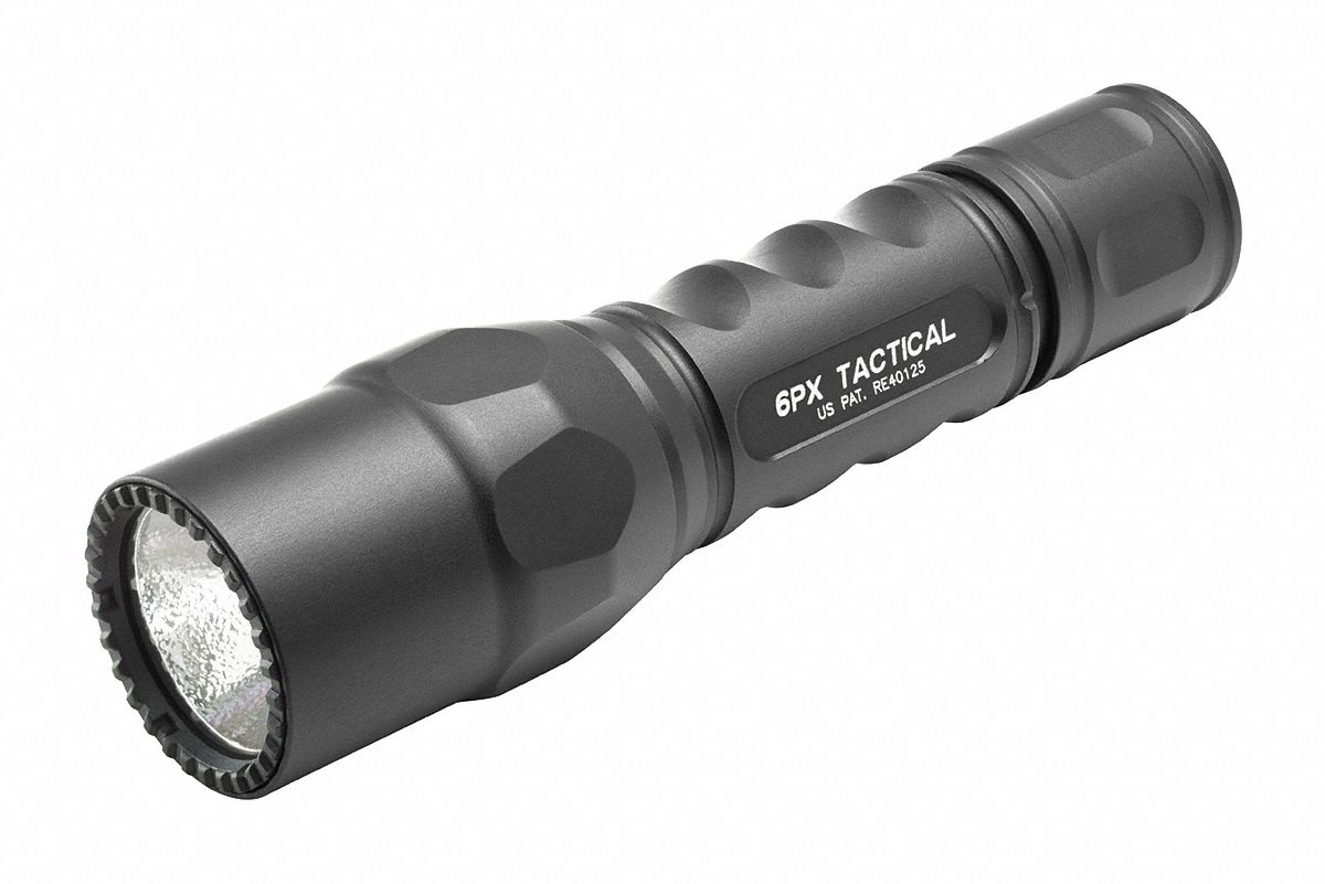SUREFIRE Industrial LED Handheld Flashlight, Aluminum, Maximum Lumens