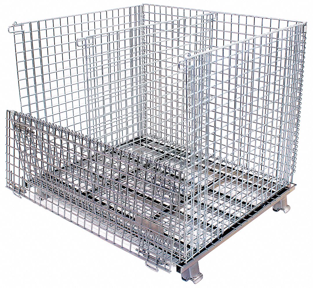 WORLDWIDE MATERIAL HANDLING Bulk Container Divider, Silver, 1"H x 28"L