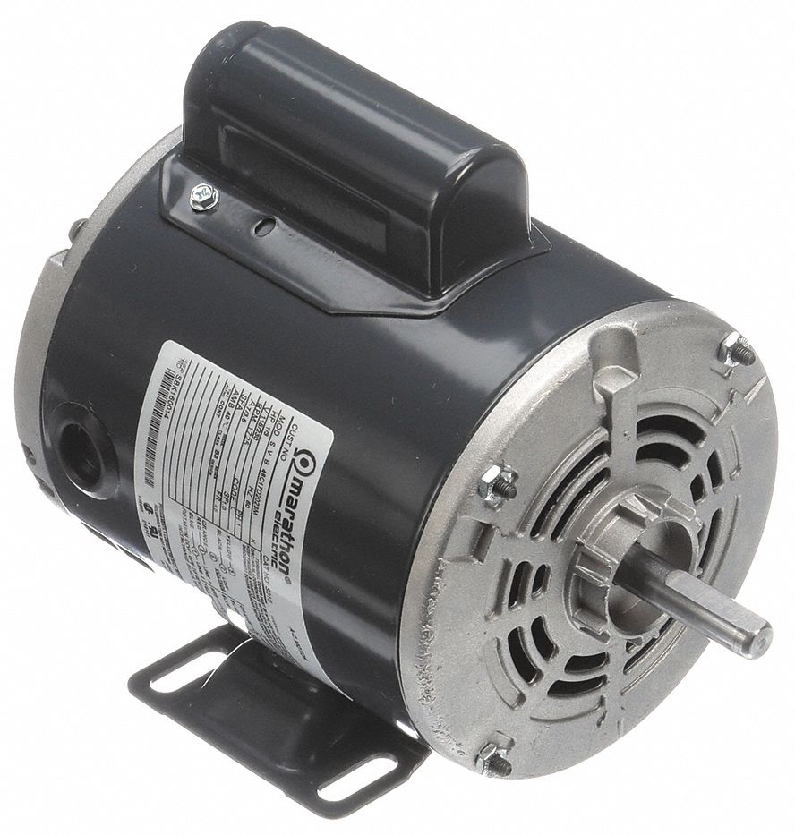 General Purpose Motor,  1/3 HP,  Capacitor-Start,  Nam…