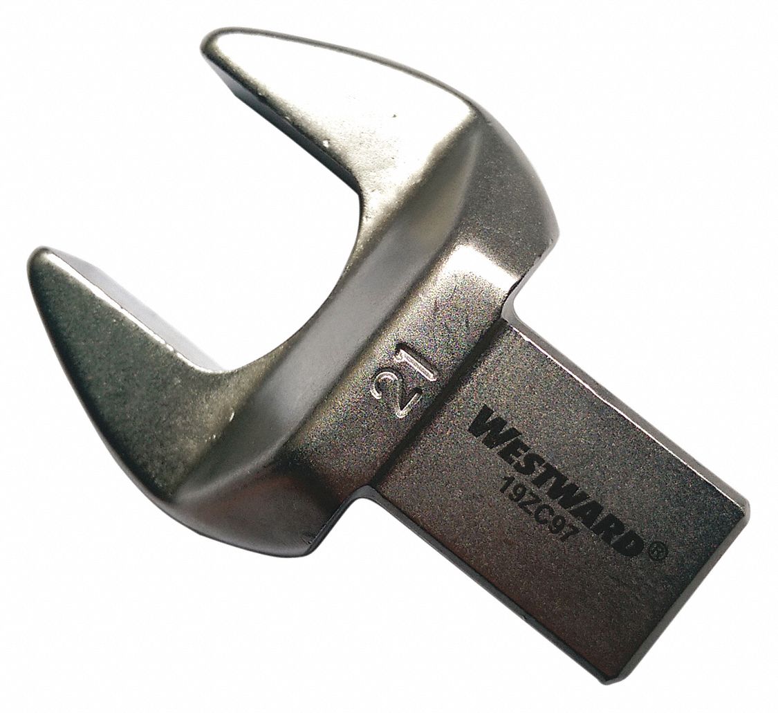 WESTWARD Interchangeable Torque Wrench Head, Drive Size 14mm x 18mm