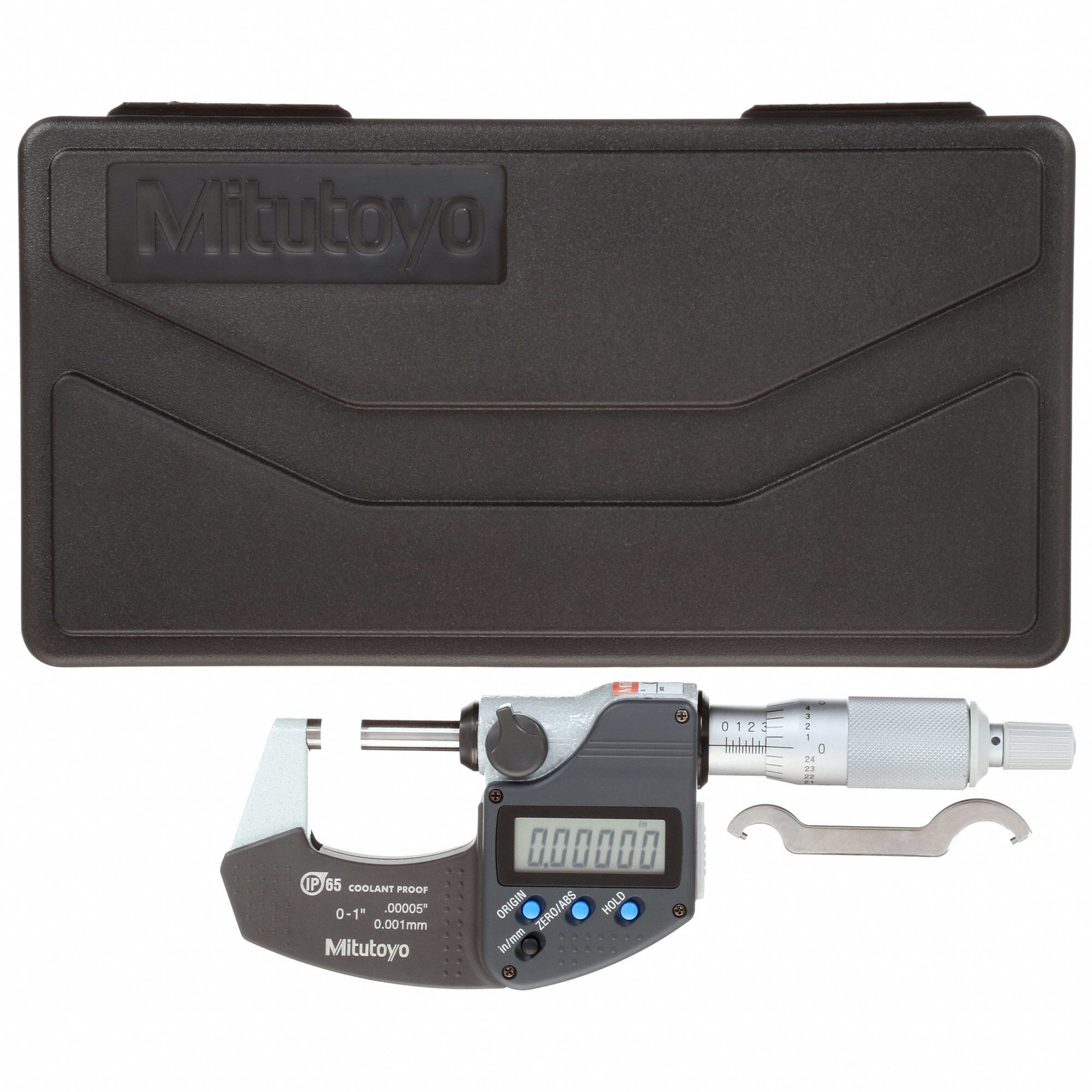 Mitutoyo Ip Digital Outside Micrometer In To In To Mm