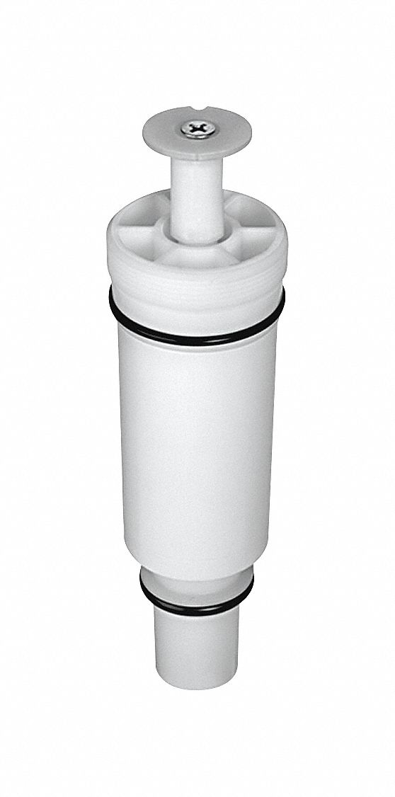 Flush Valve Cartridge: Fits Flushmate Brand, 16 in x 6 in x 4 in Size, Metal/Plastic/Rubber