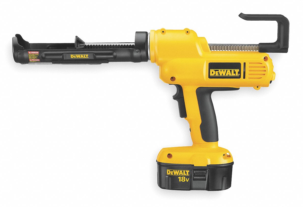 DEWALT Cordless Caulk Gun Kit 18 0 V Battery Included 10 Oz