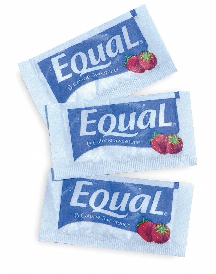 EQUAL 1g Aspartame Artificial Sweetener; PK500 4TDL220008699 Grainger