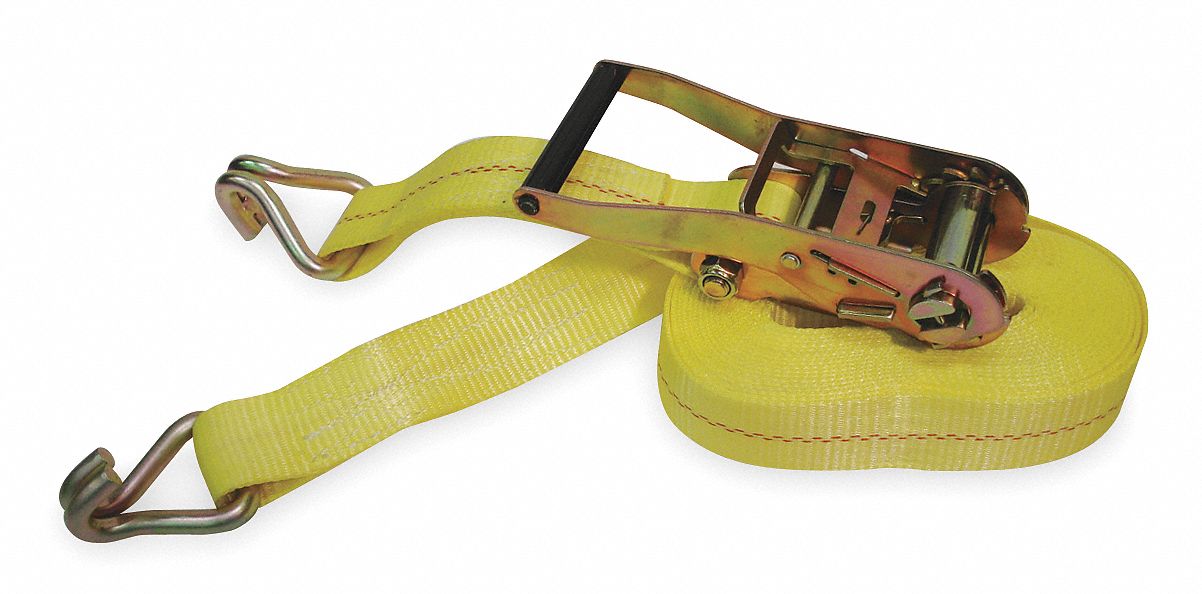 GRAINGER APPROVED TieDown Strap,Ratchet,27ft x 2In,3300lb 1DKZ3