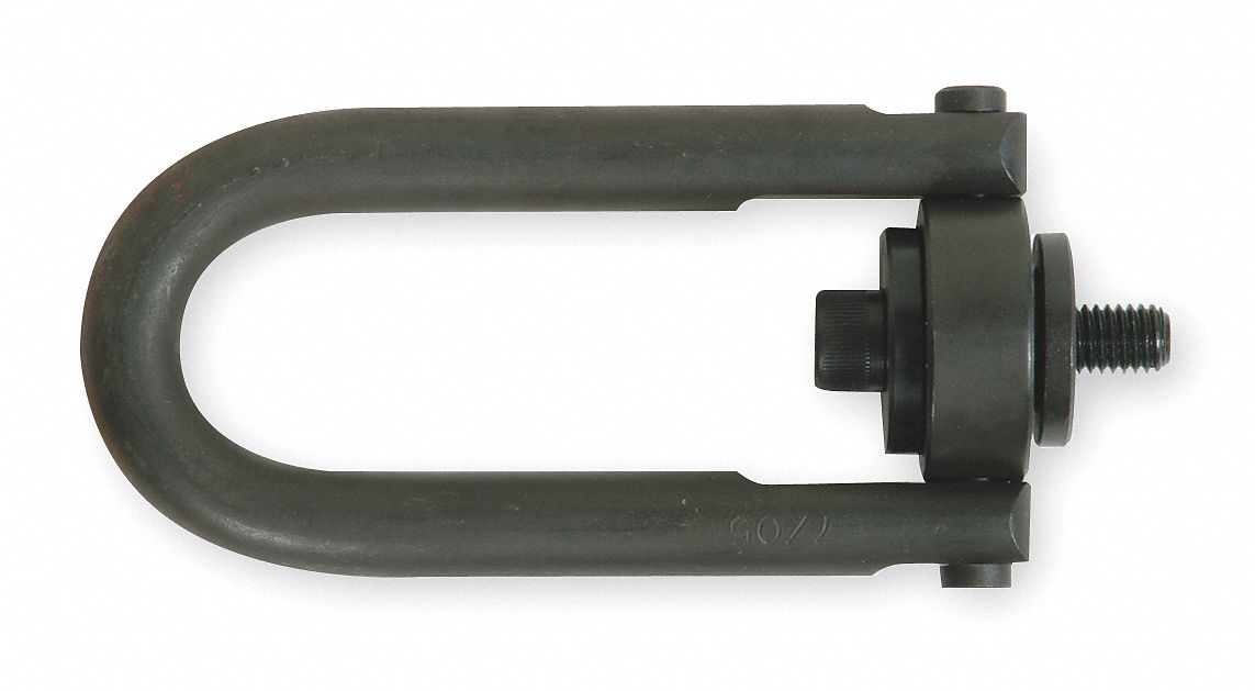 DAYTON BoltOn Hoist Ring, 1/213 Thread Size, 2500 lb Working Load Limit, 180° Pivot 1DMX2