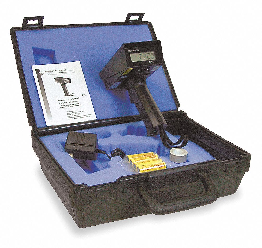 MONARCH Tachometer, 5 to 100, 000 RPM 1EC27PHASARLASER KIT 115