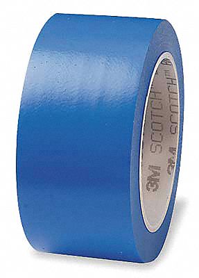 Marking Tape,Roll,3In W,108 ft. L,Blue