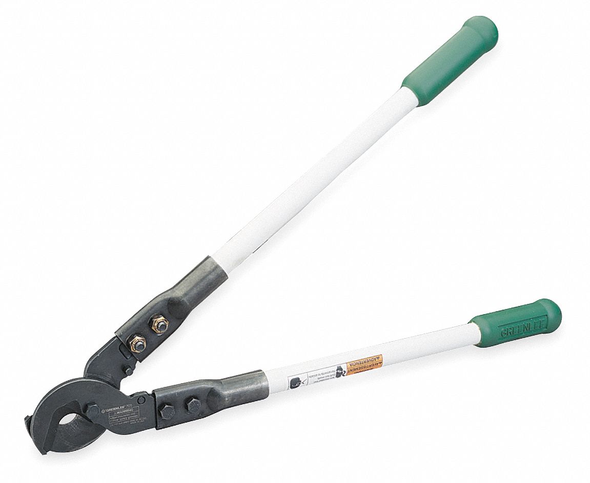 GREENLEE Cable Cutter,25 1/2 in Overall Length,Center Cut Cutting