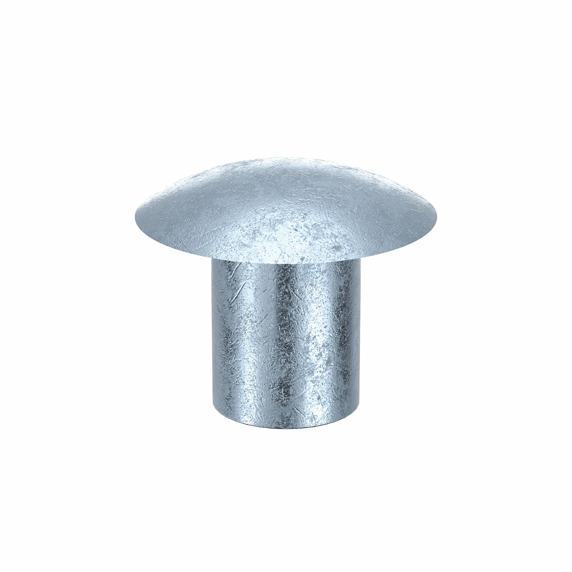 Truss Rivet Head Steel Semi Tubular Rivet 1HBR5 TSC1208 1 100