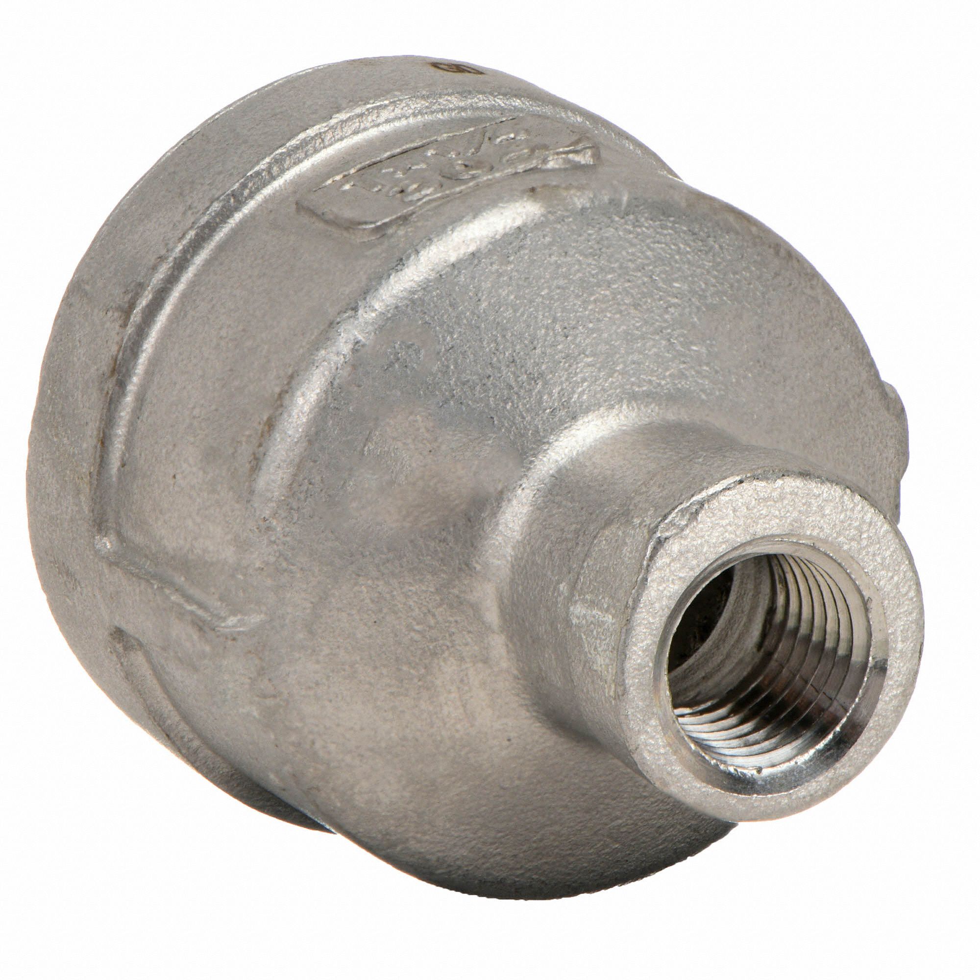 GRAINGER APPROVED 304 Stainless Steel Reducing Coupling FNPT 3 4 In X