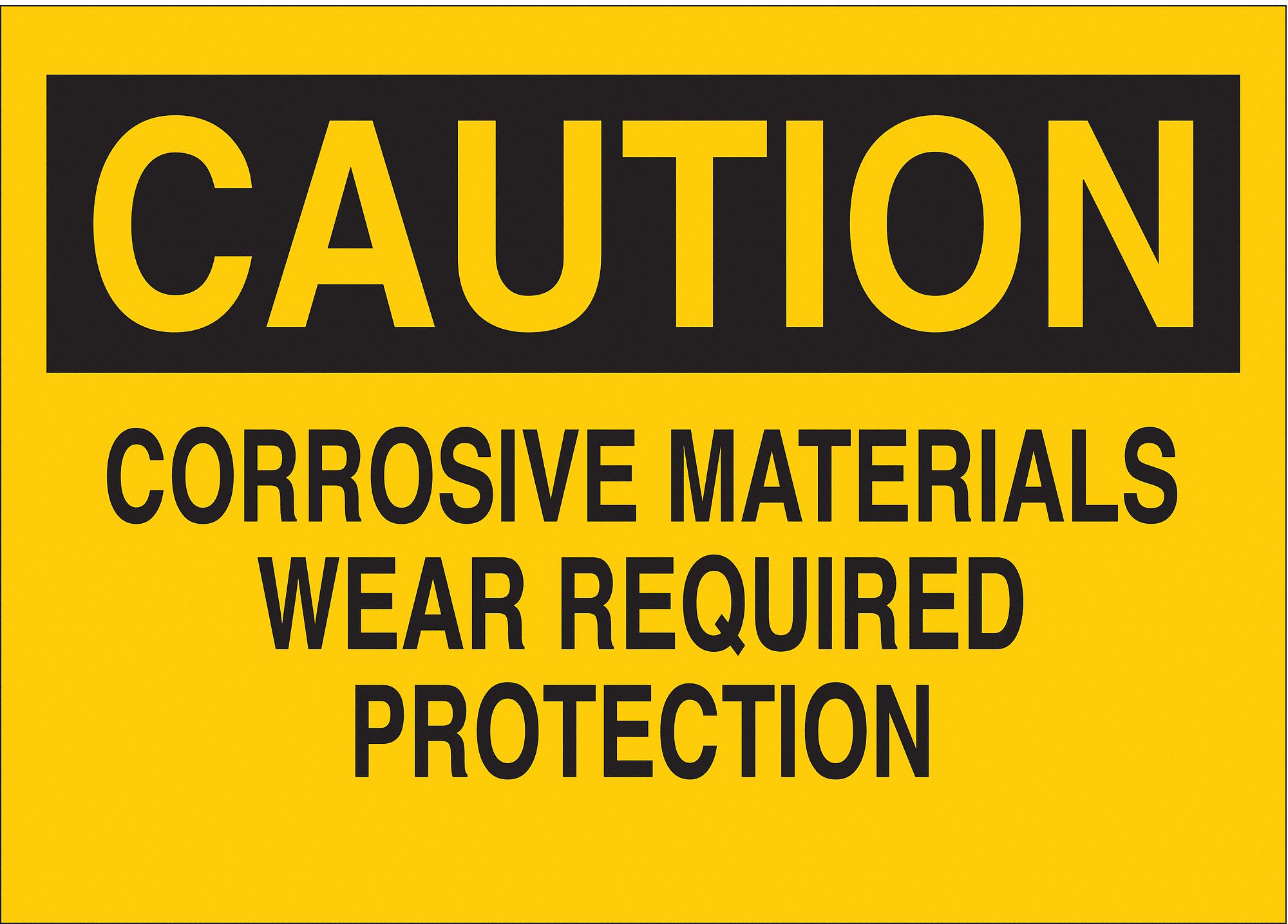 Safety Sign Label,3-1/2 In. H,5 In. W